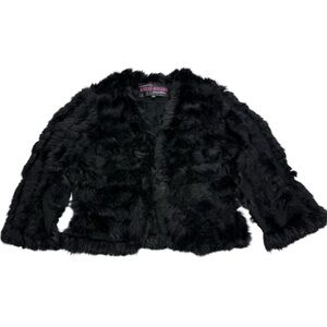 Kelli Kouri Rabbit Fur Short jacket, XS